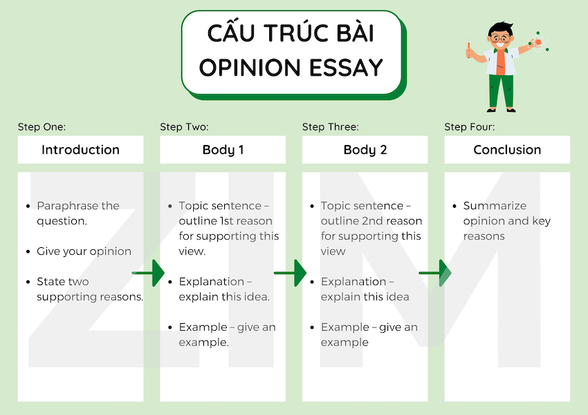 Cấu trúc của một bài Essay như thế nào?